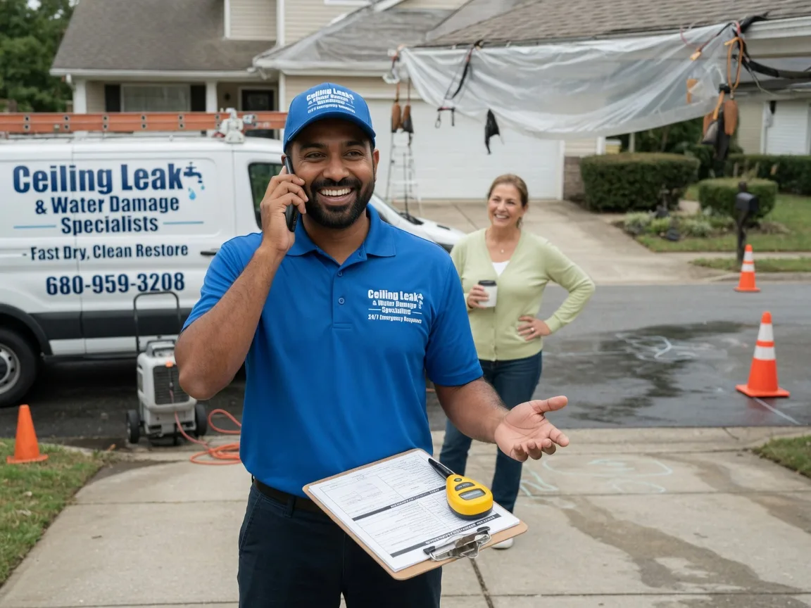 Ceiling Leak Cleanup El Dorado Springs, MO FAQs